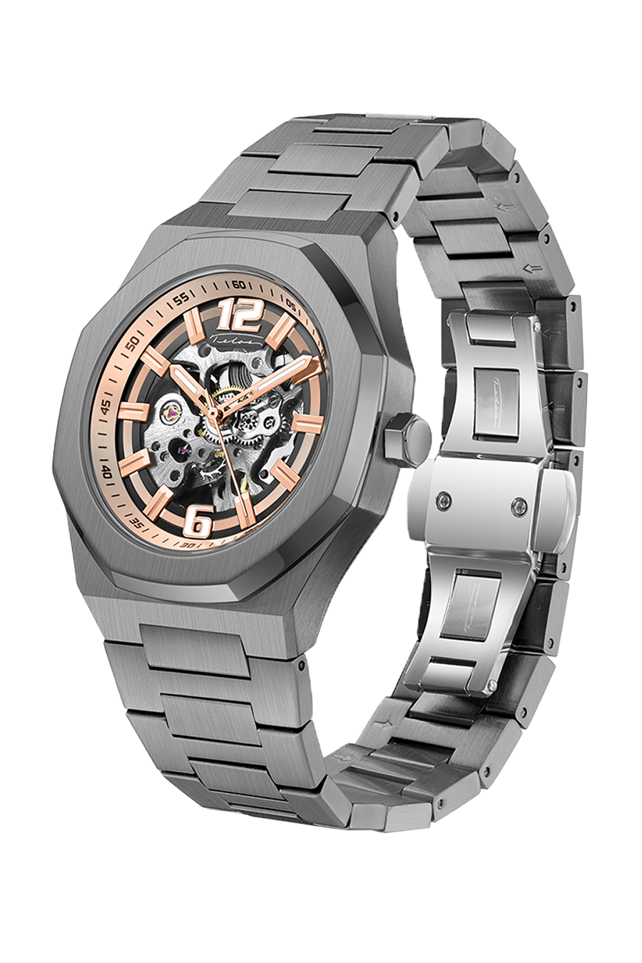 Picture of Gama Skeleton - Gunmetal X Rose Gold 